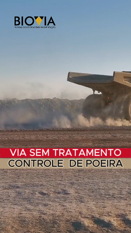 BIOVIA VIA SEM TRATAMENTO CONTROLE DE POEIRA